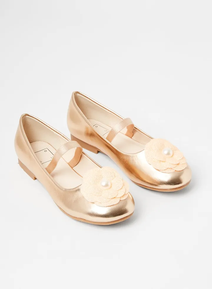 Kids Stylish Ballerina Gold
