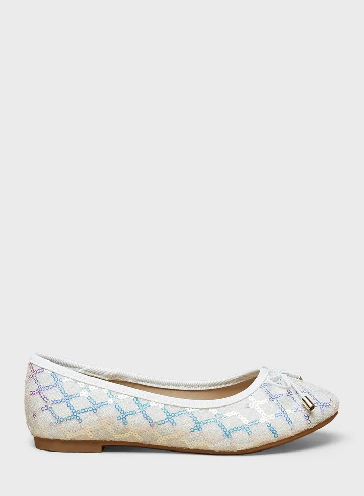 Kids Sequin Ballerinas