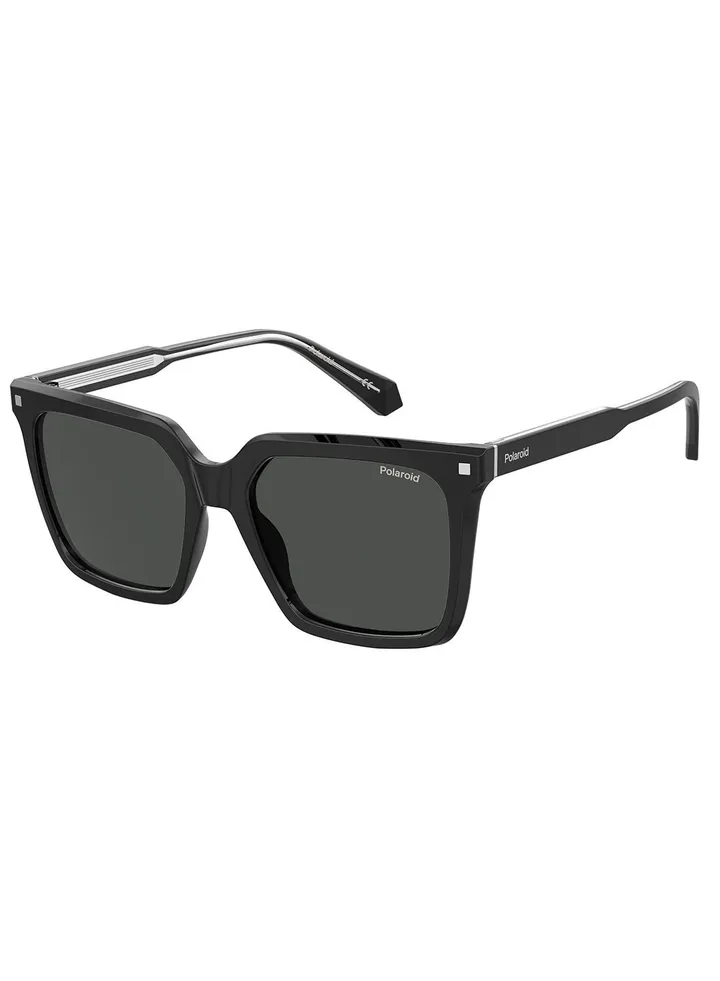 Women Square Sunglasses PLD 4115/S/X BLACK 54
