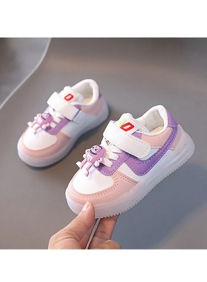Fashion Children With Lights Shoes Purple