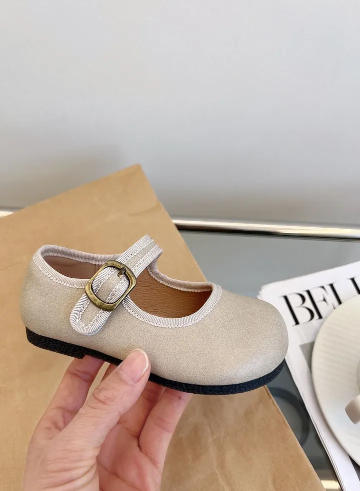 Children's Comfortable And Wear-Resistant New Leather Shoes