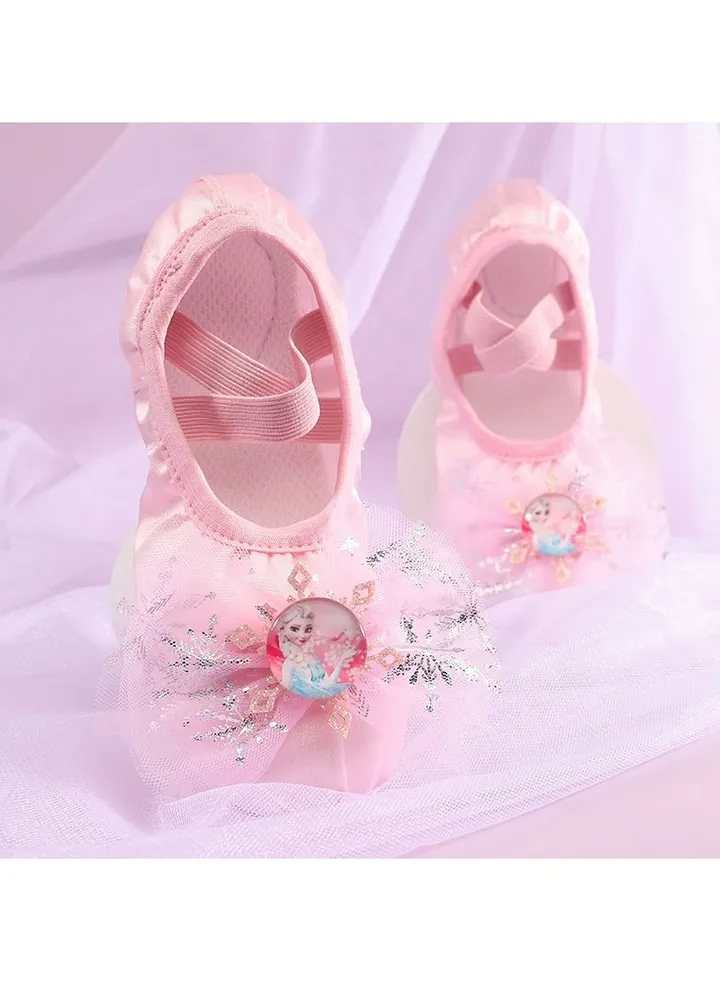Girls' Cute Princess Dance Shoes Ballet Dance Shoes Princess Pink