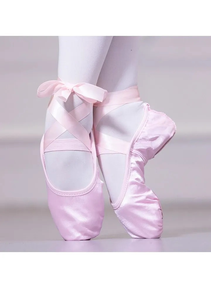 Girl's Strap Ballet Shoes Pink