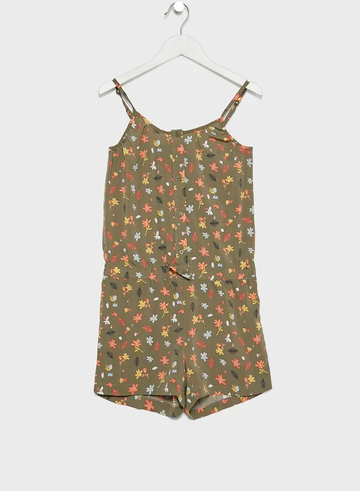 Kids Printed Playsuit