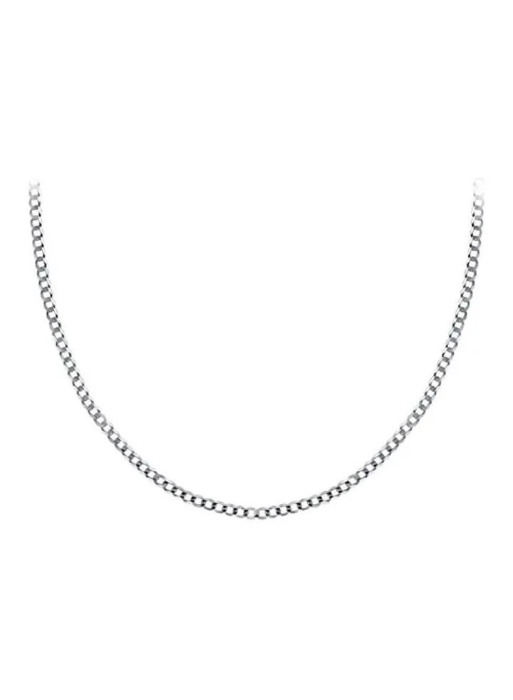 925 Sterling Silver Curb Cuban Necklace