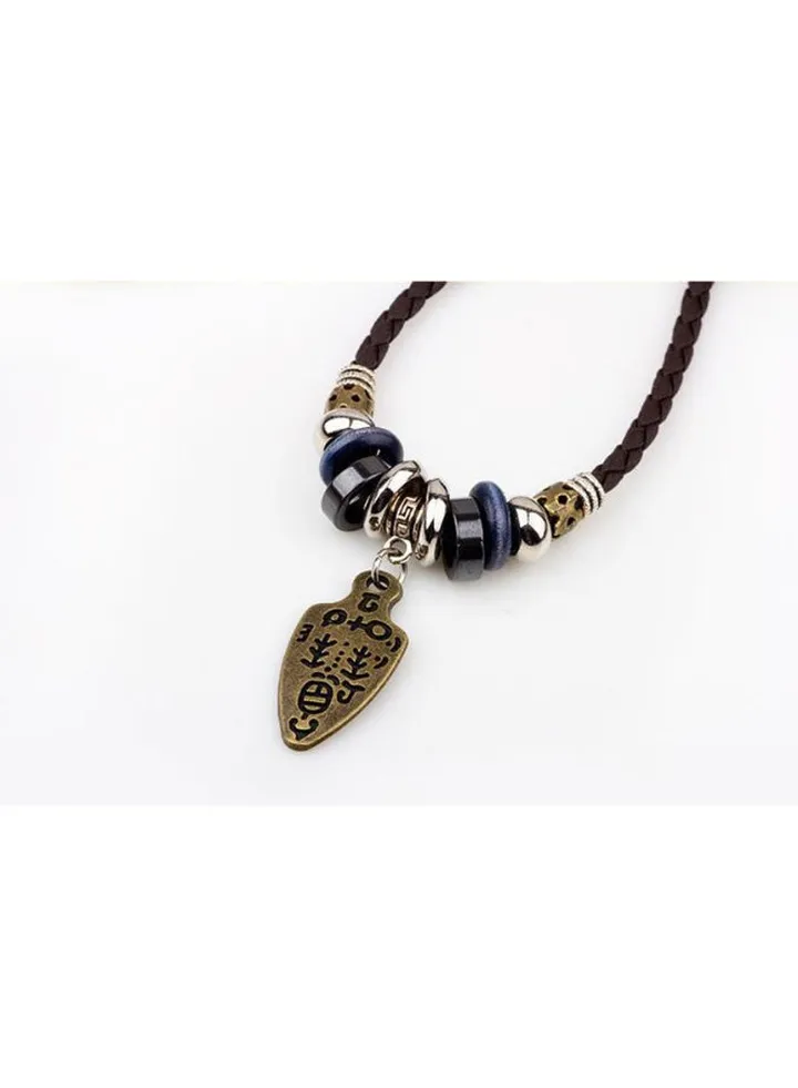 Leather Craft Cowhide Necklace