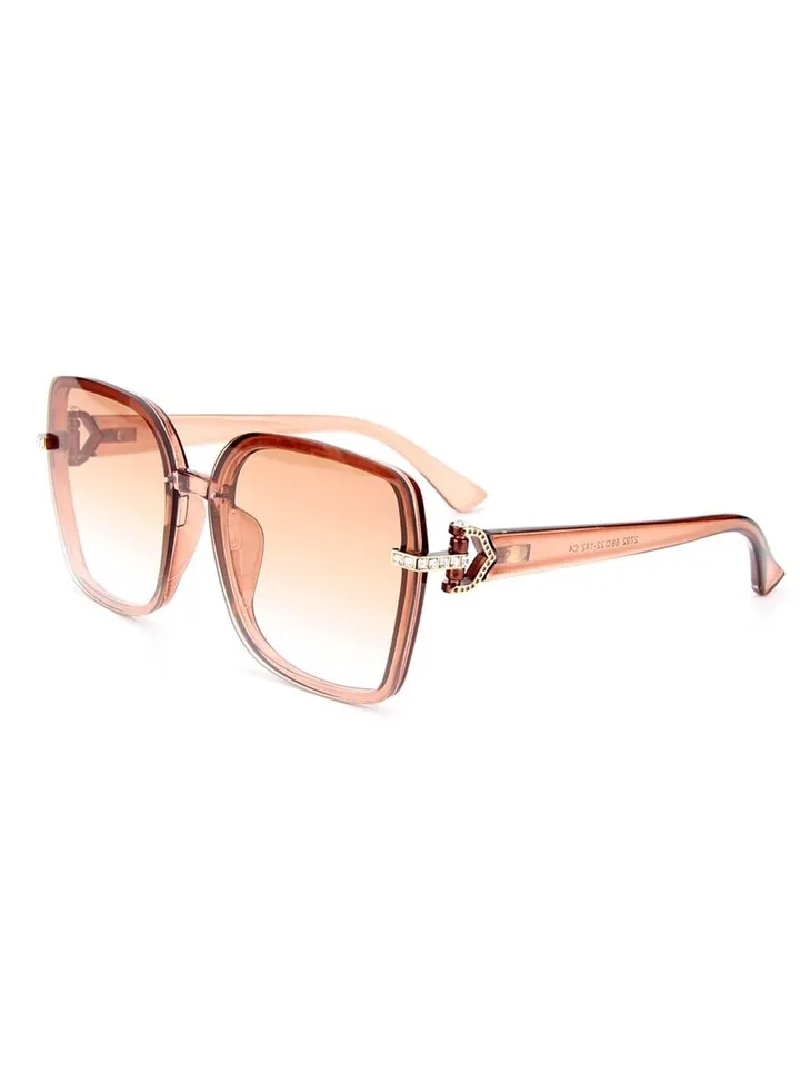 Women Sunglasses By De Vani Brown Lens Color
