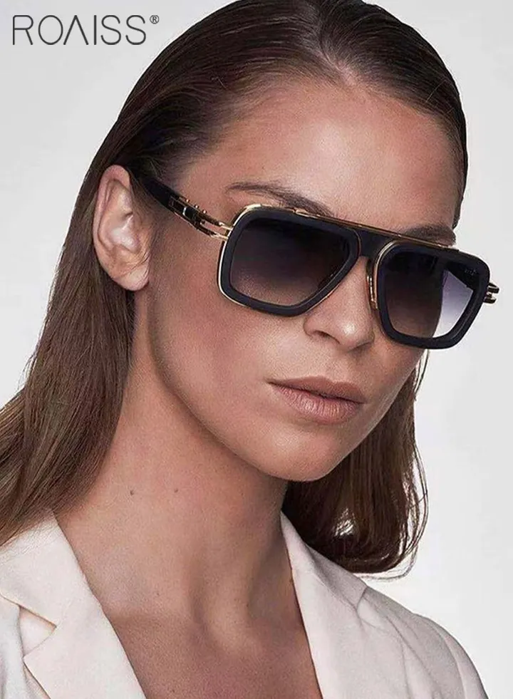 Women's Square Polarized Sunglasses, UV400 Protection Sun Glasses With PC Frame, Fashion Anti-glare Sunglasses for Ladies