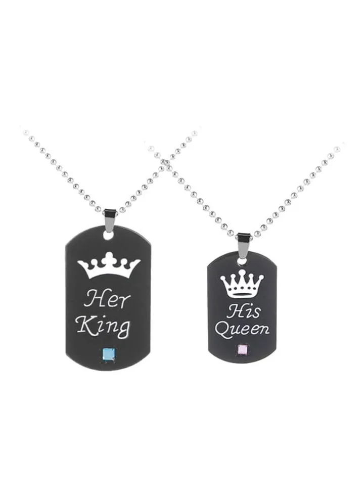 2-Piece Pendant Necklace Set