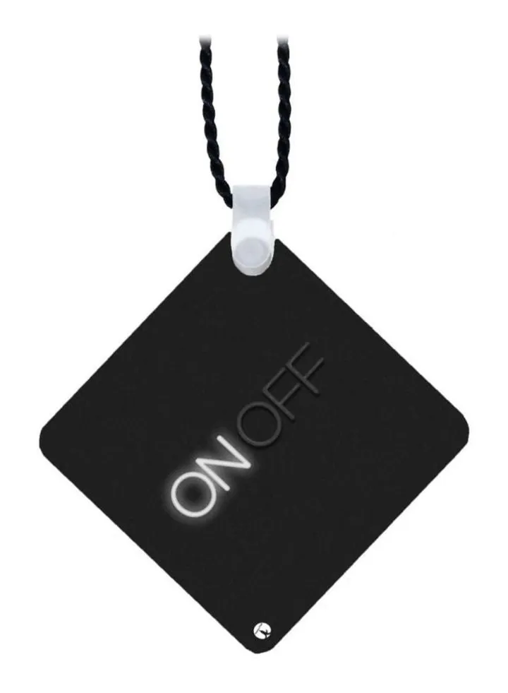 Wooden English Phrases Pendent Necklace