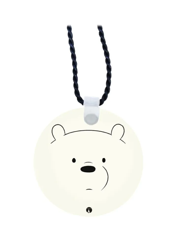 Wooden We Bare Bear Pendant