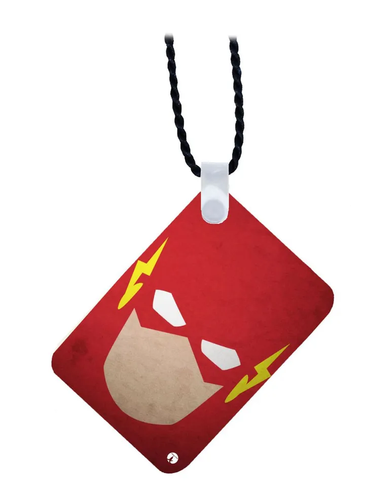 Wooden The Flash Pendant Necklace