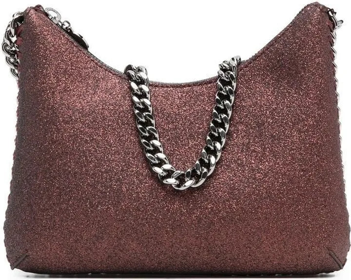 mini Falabella zip shoulder bag