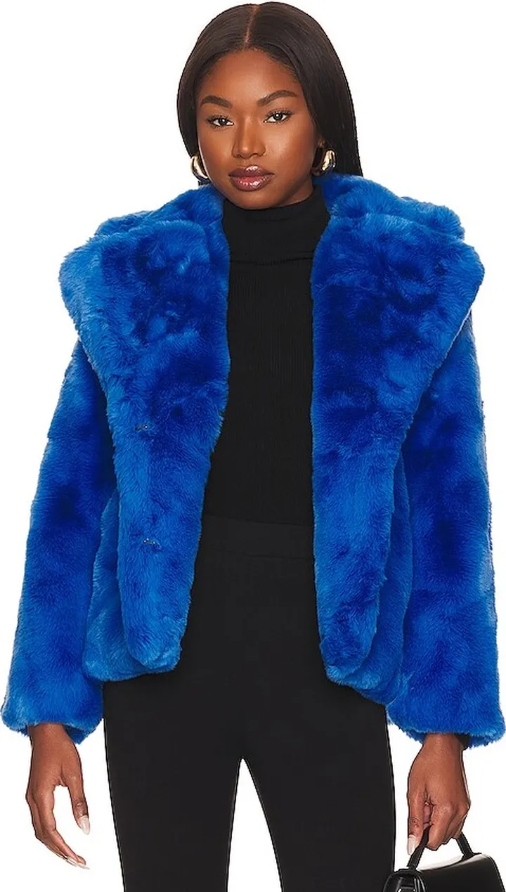 Milly Faux Fur Jacket