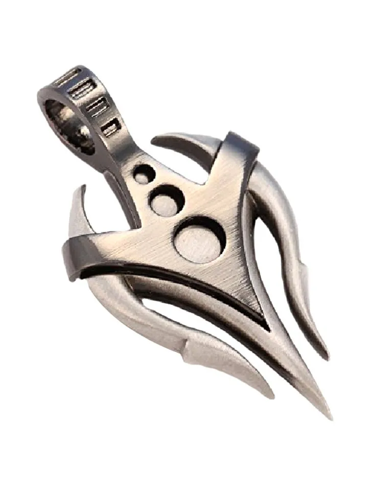 Silver Plated Brass Alexander Pendant