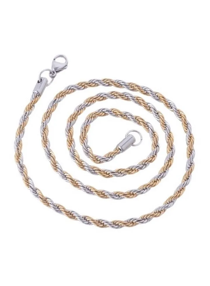 Silver Plated Chain Necklace