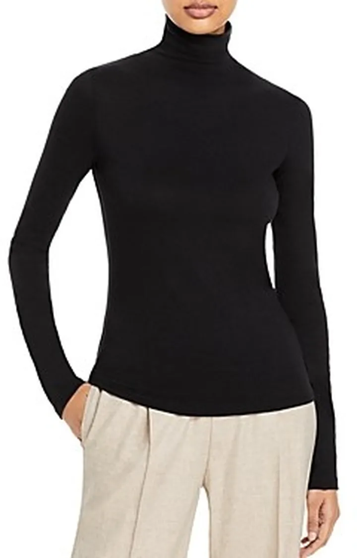 Vince Essential Long Sleeve Turtleneck