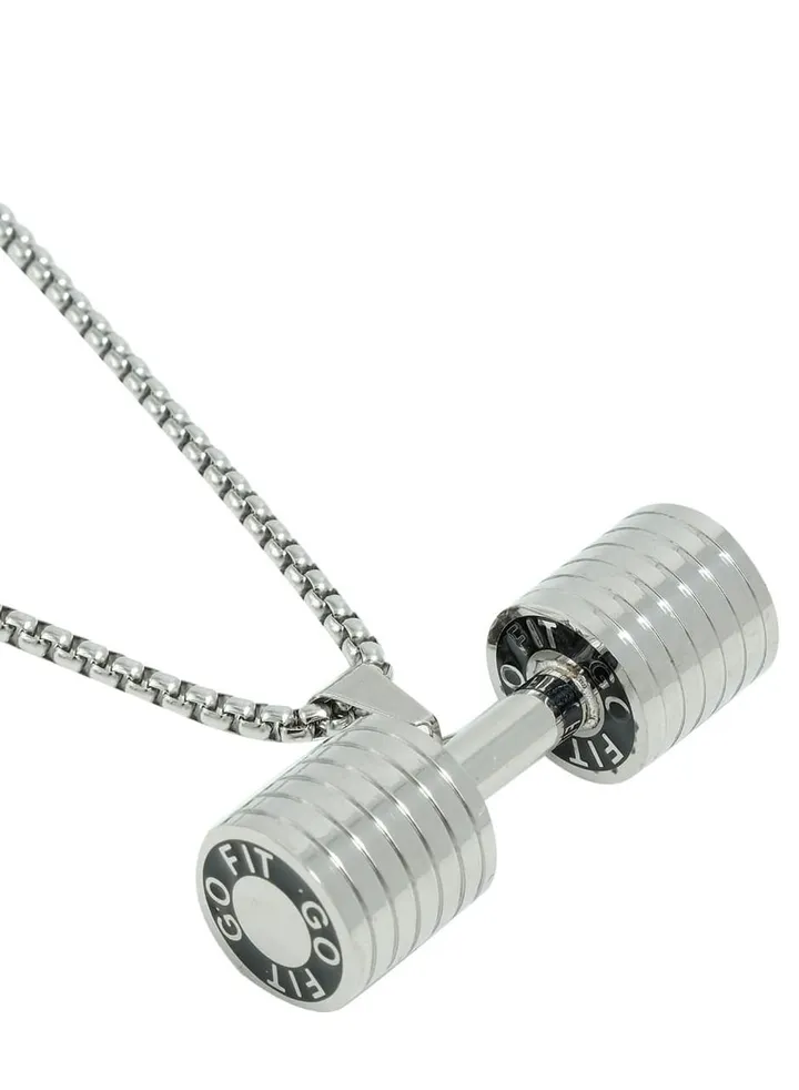 Dumbbell Stainless Steel Fashion Jewelry
