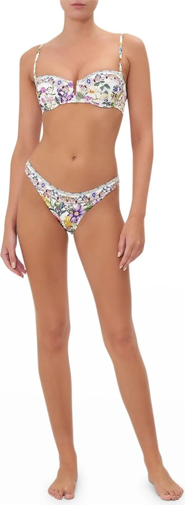 Underwire Bandeau Bikini Top