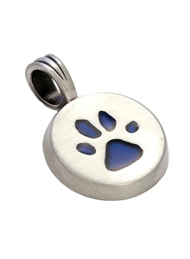 Silver Plated Paw Pendant