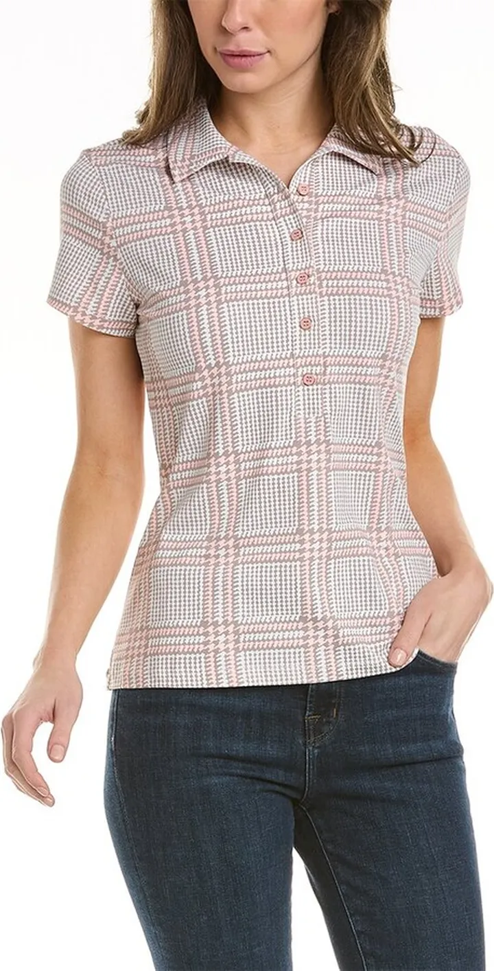 J.McLaughlin Catalina Cloth Court Polo Shirt