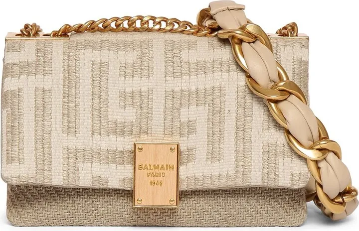 Small 1945 monogram jacquard bag