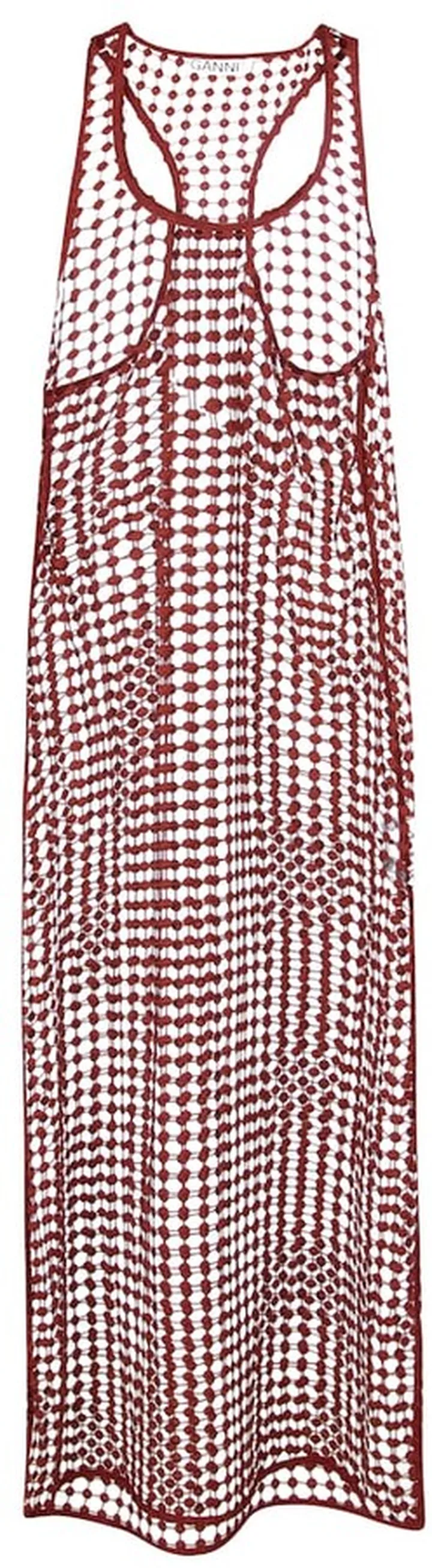 Mesh midi dress
