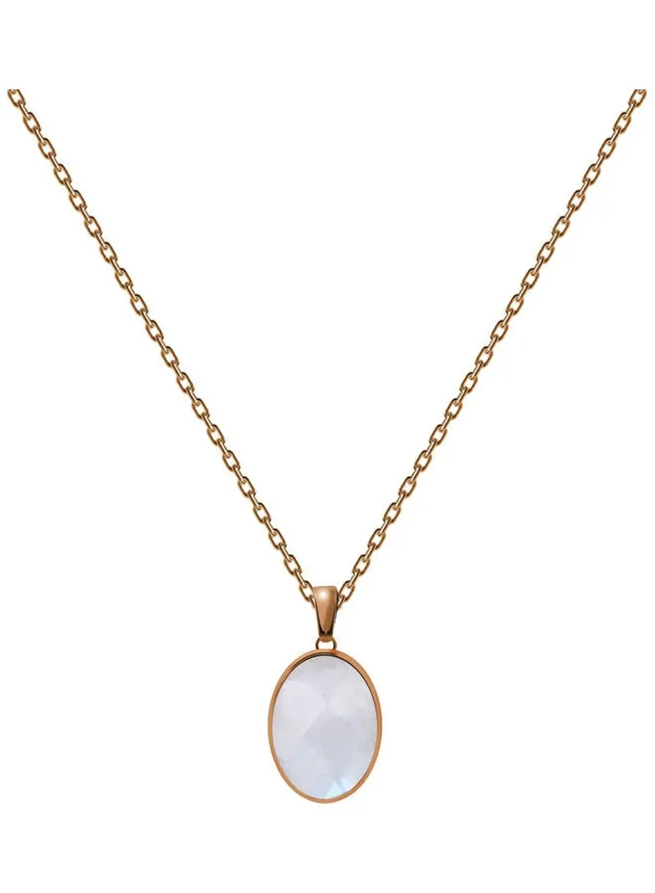 White Pearl Pendant Necklace