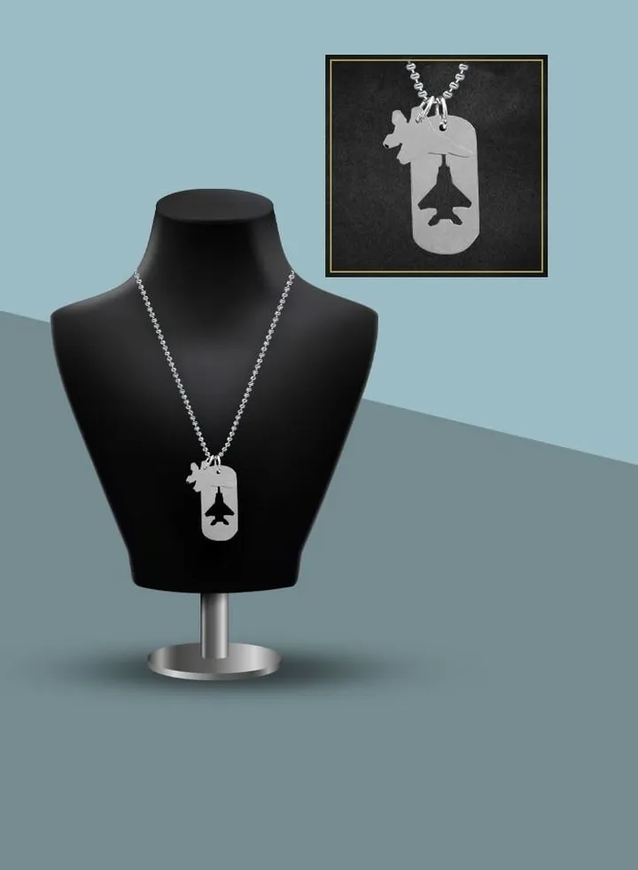 F15 Silver Necklace