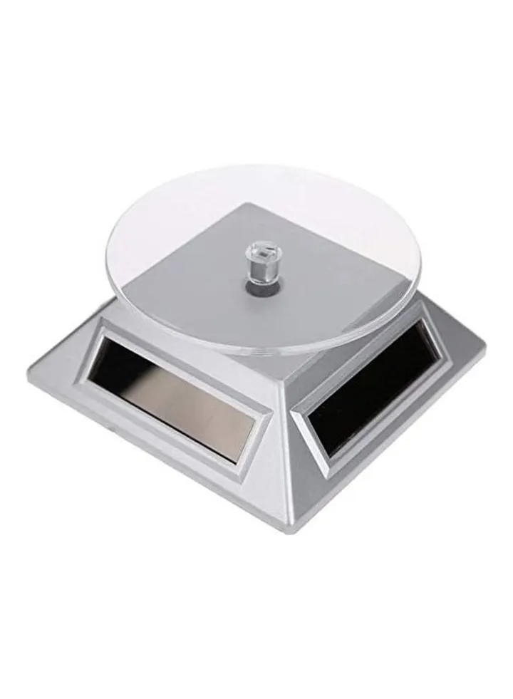 360° Solar Powered Rotating Display Stand