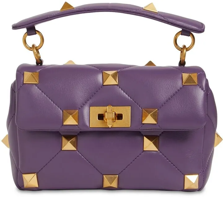 Medium Roman Stud leather shoulder bag