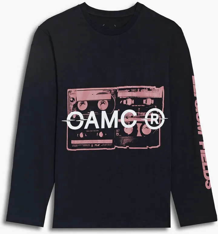 Printed cotton-jersey T-shirt