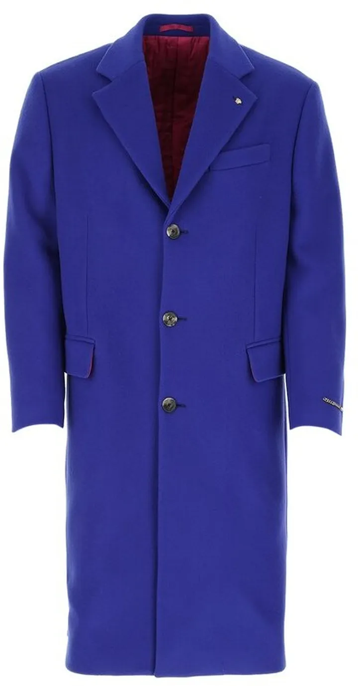 Versace Single Breasted Coat