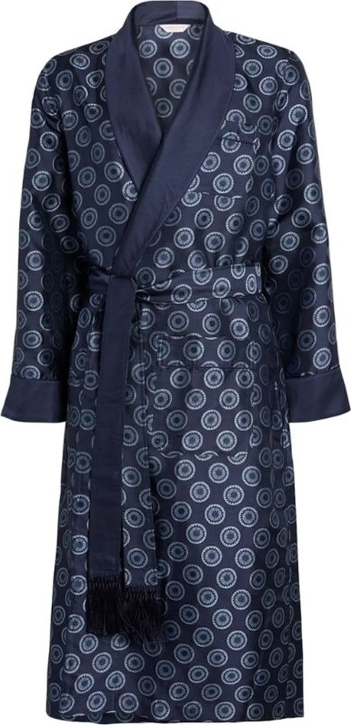 Derek Rose Silk Verona Robe
