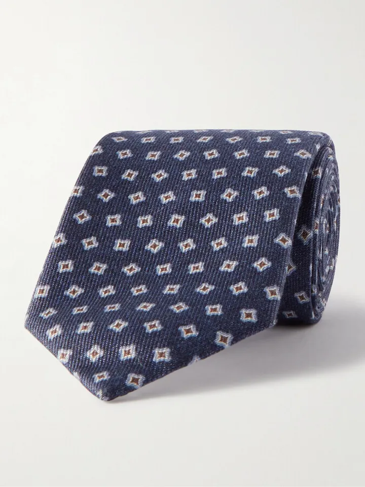 Printed Silk Tie