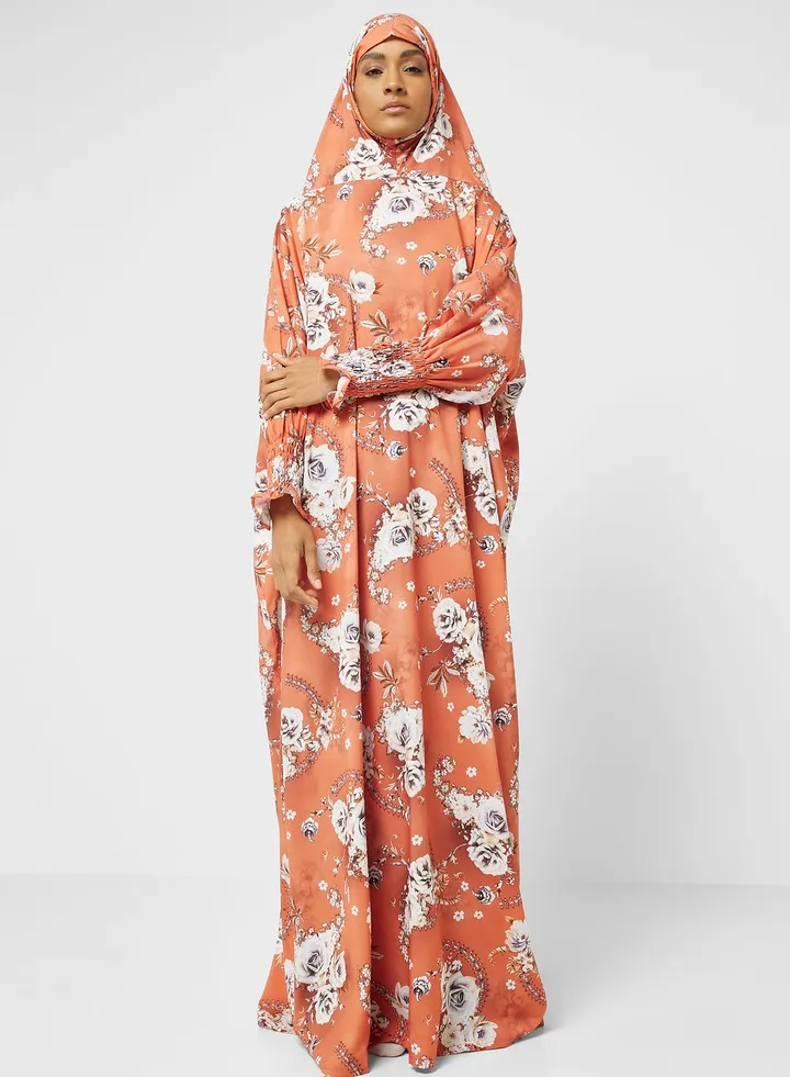 Hooded Knitted Prayer Dress