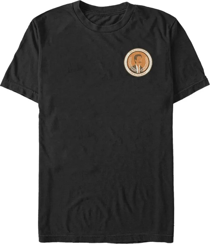 Men's Marvel Loki Time Variance Authority Badge T-Shirt - Black - 3X Large