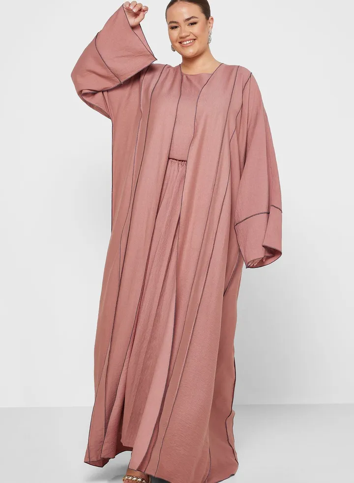 4 Piece Abaya Set With Sheila