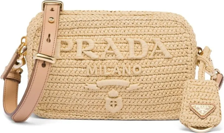 Raffia Shoulder Bag