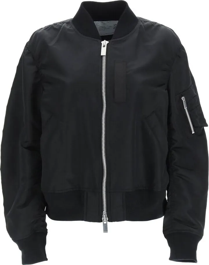 Sacai Ma-1 Zipped Bomber Jacket
