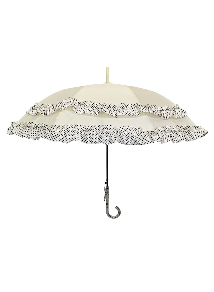 Double frill Wedding Umbrella
