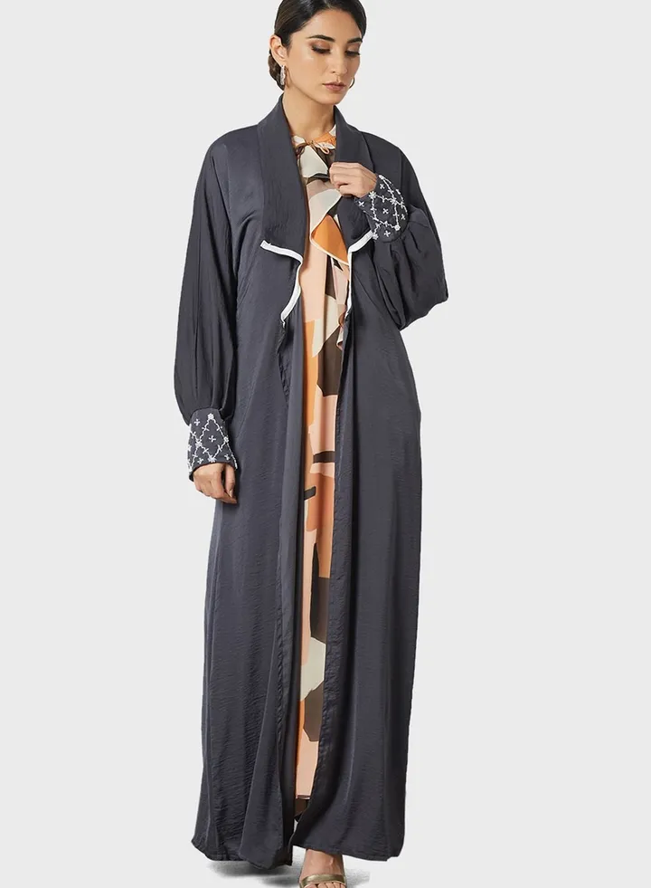 Sleeve Cuff Detailed Abaya