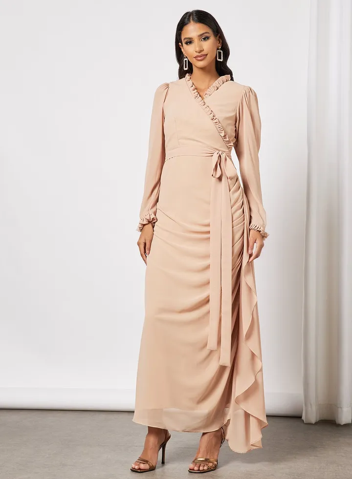 Wrap Detail Dress For Women