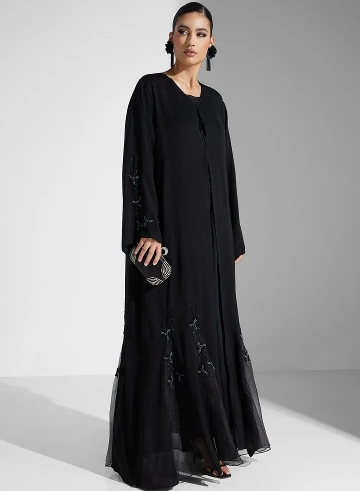 Flared Sleeve Abaya