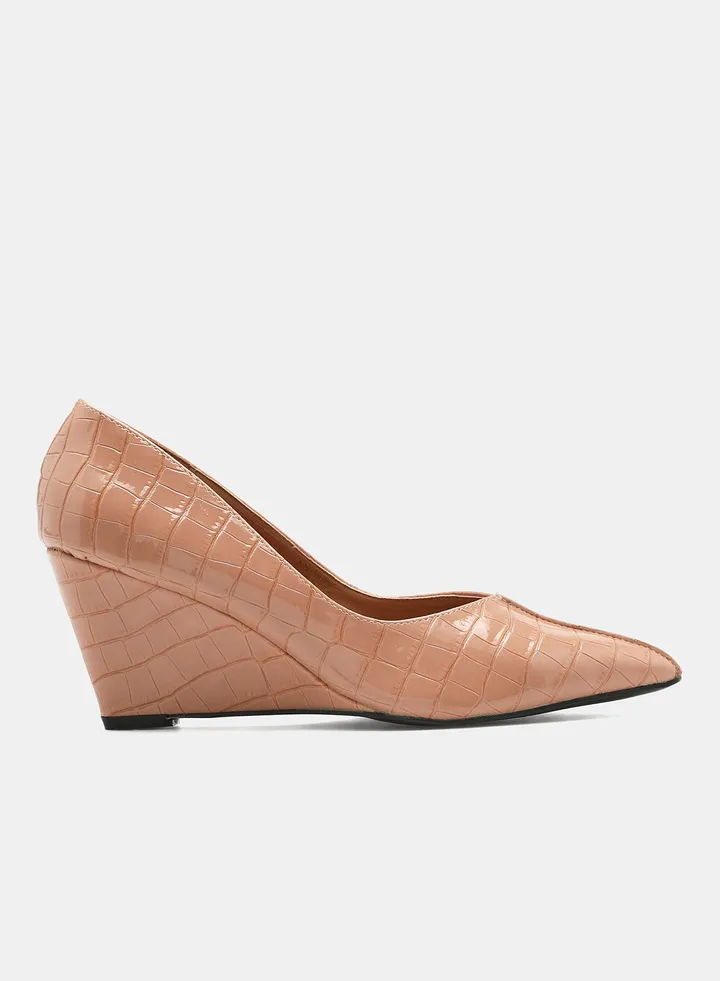 Casual Flat Sandals Beige