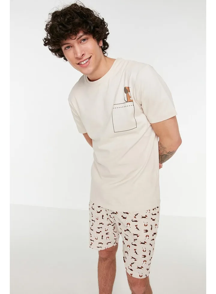Man Sleepwear Beige