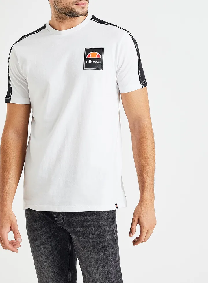 Serchio T-Shirt White/Black