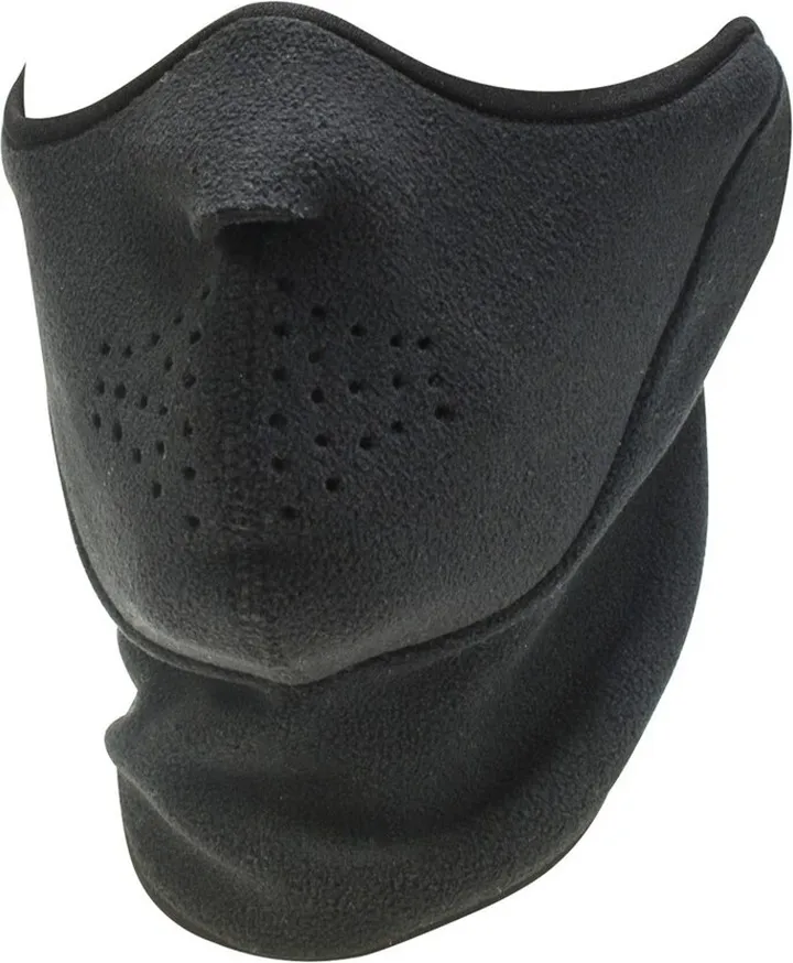 MUK LUKS Neo Fleece Half Mask - Black
