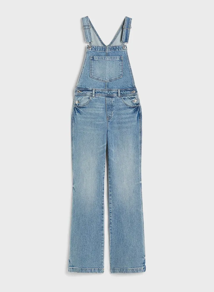 Pocket Detail Denim Jumpsuit