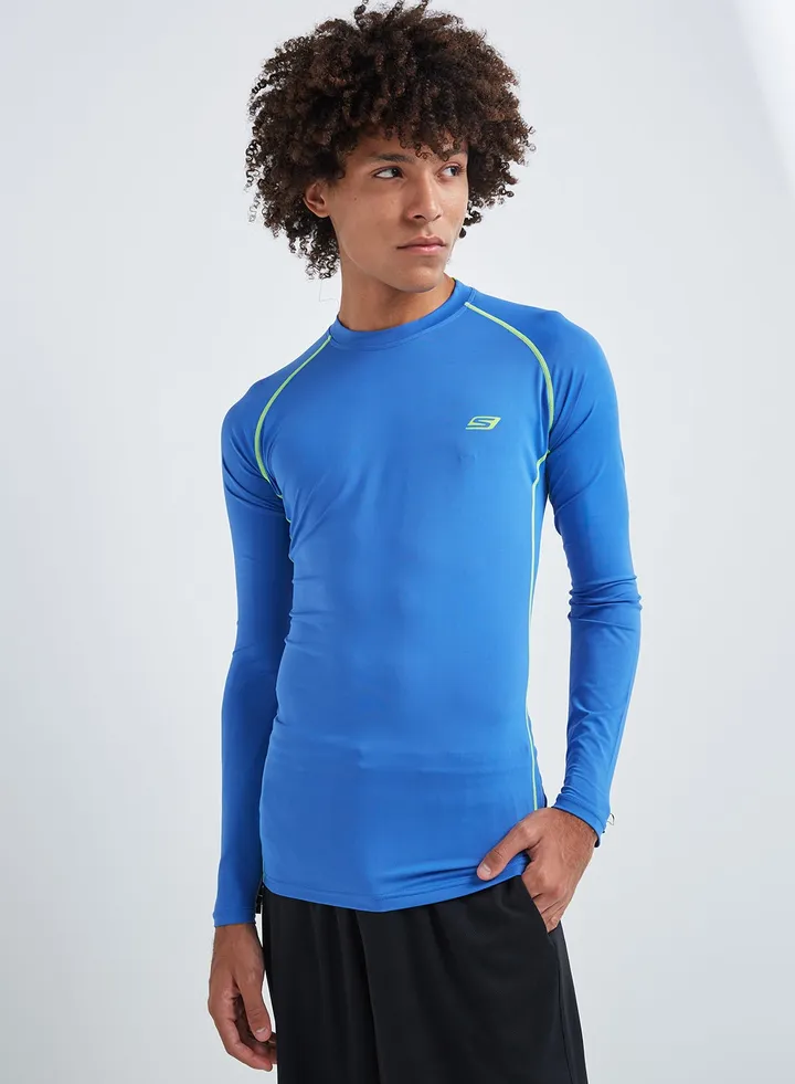 Long Sleeve T-Shirt Blue